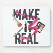 それを実在します作って下さい マウスパッド (正面)