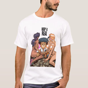 それを実質保って下さい(白い) Tシャツ