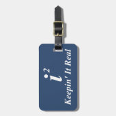 それを実質保つi2 ラゲッジタグ (正面縦)