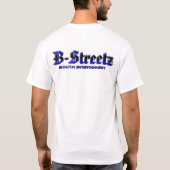 それを尊重しますか、または2_B-Streetzは憎んで下さい(背部) Tシャツ (裏面)