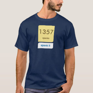 それを平手で打って下さい Tシャツ