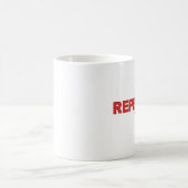 それを廃止して下さい! 飲み物用品 コーヒーマグカップ (中央)