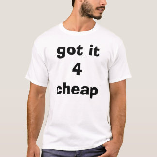 それを得られる安い4 Tシャツ