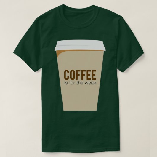 それを必要とするコーヒーパス Tシャツ (デザイン正面)