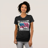 それを愛しますか、または残して下さい Tシャツ (正面フル)