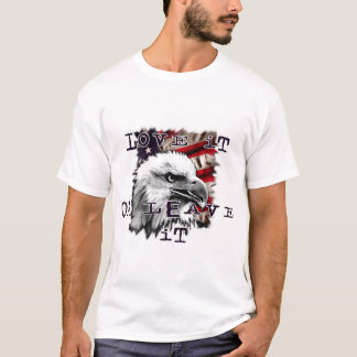 それを愛しますか、または残して下さい Tシャツ