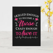 それを愛するナースになるに熱狂する十分な技能を持つ カード (黄色い花)