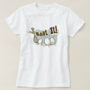 それを打って下さい! おもしろいな単語のしゃれの漫画のグラフィック Tシャツ