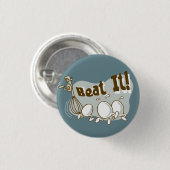 それを打って下さい! おもしろいな言葉遊びの眼識ボタン 缶バッジ (正面&裏面)