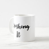 それを押しつぶしますコーヒーまたは茶マグ コーヒーマグカップ (正面左)