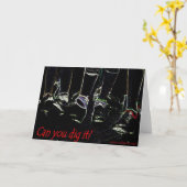 それを掘ることができますか。 カード (黄色い花)