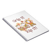 それを握り、スケートボードをする裂いて下さい ノートブック (右側)