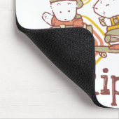 それを握り、スケートボードをする裂いて下さい マウスパッド (コーナー)