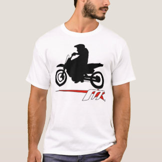 それを支持するMotoの星Supermoto Tシャツ