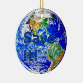 それを救って下さい! オーナメントを埋めて下さい セラミックオーナメント (右)