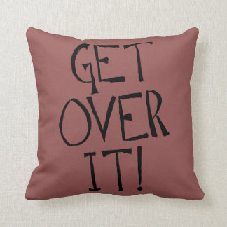 それを枕を乗り越えて下さい クッション