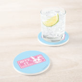 それを横にかんで下さい コースター (側面)