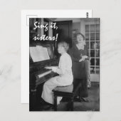 それを歌って、姉妹たちへのポストカード ポストカード (正面/裏面)