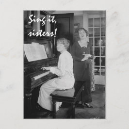それを歌って、姉妹たちへのポストカード ポストカード