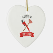 それを残して下さい セラミックオーナメント (右)