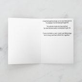 それを決して終えませんカードを愛しないで下さい カード (内部)