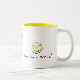 それを渡して下さい! ツートーンマグカップ