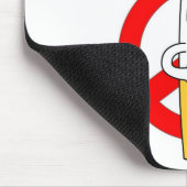 それを煙らさないで下さい マウスパッド (コーナー)