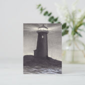 それを照らす夜の灯台は運行ライトです ポストカード (スタンド正面)