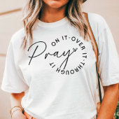 それを祈り、乗り越え、通って トライブレンドTシャツ