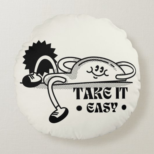 それを簡単トートバッグにする ラウンドクッション (正面)