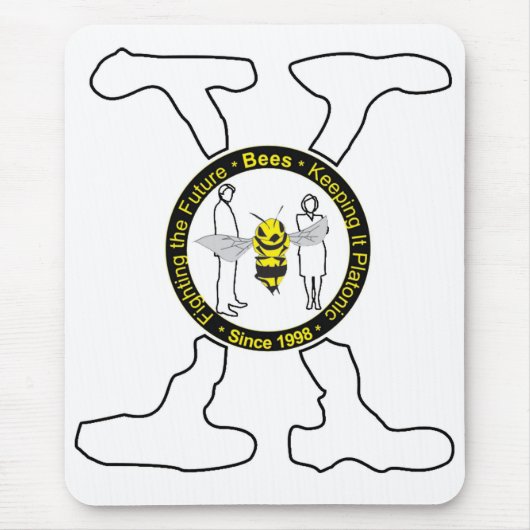 それを精神的保ちます マウスパッド (正面)