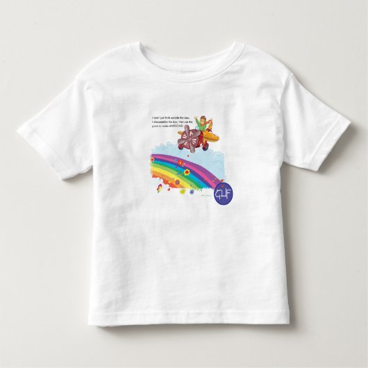 それを素晴らしくさせて下さい トドラーTシャツ (正面)