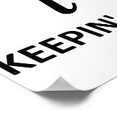 それを続け実在る ポスター (角)