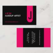 それを綴って下さい! ~のモノグラムの名刺 名刺 (正面/裏面)