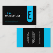 それを綴って下さい! ~のモノグラムの名刺 名刺 (正面/裏面)