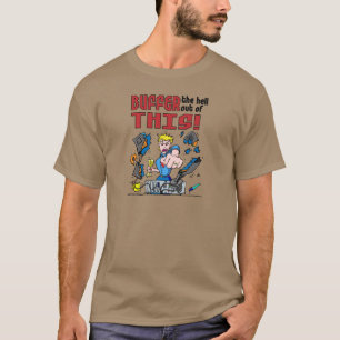 それを緩衝して下さい! コンピュータ激怒 Tシャツ