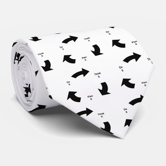 それを考えて下さい、計画して下さい ネクタイ (ロール)