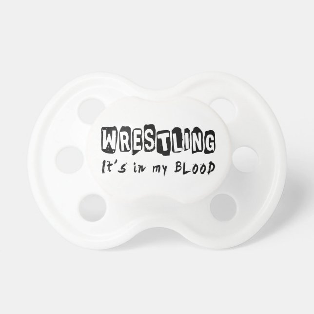 それを苦闘することは私の血にあります おしゃぶり (正面)