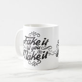 それを襲わせるまでそれを「偽造して下さい コーヒーマグカップ (正面左)