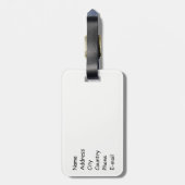 、それを見て、行った荷物名タグ ラゲッジタグ (裏面縦)