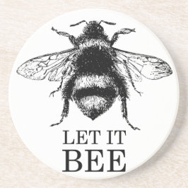 それを許可される蜂のヴィンテージの自然ののまわりに コースター