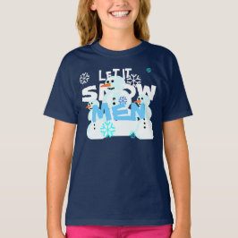 それを許可される雪だるまのセーター Tシャツ