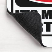 それを警告することは私の第30誕生日のマウスパッドです マウスパッド (コーナー)