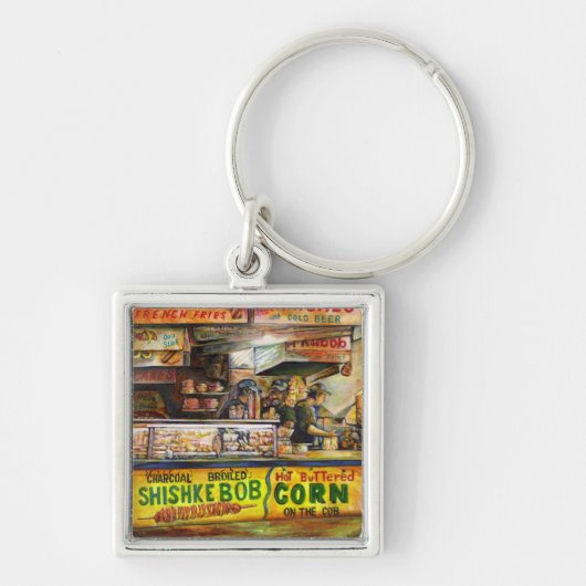 それを超えることはできない キーホルダー (正面)