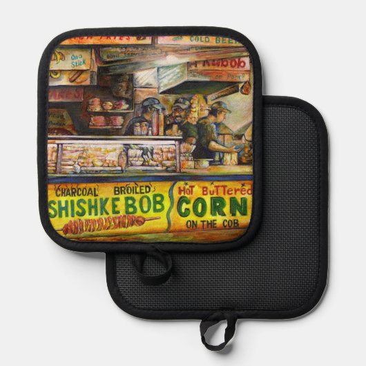 それを超えることはできない 鍋敷き (正面/裏面)