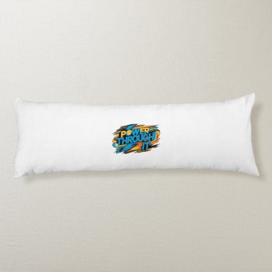 それを通じて力を得る ボディピロー (裏面)