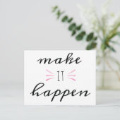 それを郵便はがき起こらせます ポストカード (スタンド正面)