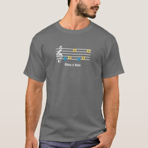 それを雨が降らせます Tシャツ