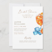 それを飛び上げるレシピアペロールブライダルシャワー 招待状 (正面)