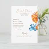 それを飛び上げるレシピアペロールブライダルシャワー 招待状 (スタンド正面)